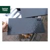 Natural Black LImestone Flat Double Brick Wall Coping Stones - 600mm x 300mm