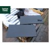 Natural Black LImestone Flat Double Brick Wall Coping Stones - 600mm x 300mm