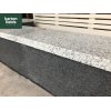 Wall Copings: Natural Granite Flat Double Coping Stone in Emperor Silver - 600mm x 300mm x 40mm