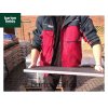 Porcelain Outdoor Tiles / Use as Coping, Black Quartz - 600mm x 300mm x 20mm