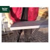 Porcelain Outdoor Tiles / Use as Coping, Black Quartz - 600mm x 300mm x 20mm