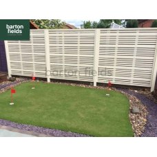 Milan Contemporary Fence Panel - 180cm x 180cm 