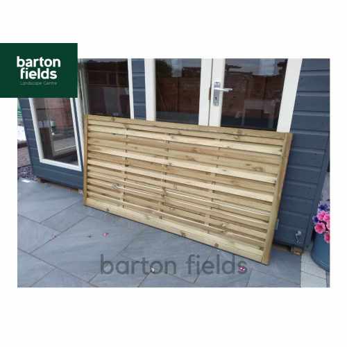 Monaco Contemporary Fence Panel - 90cm x 180cm