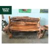Giants Garden Bench / Seat: 1400mm Wide - Made from Reclaimed Teak