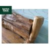 Giants Garden Bench / Seat: 1400mm Wide - Made from Reclaimed Teak