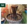 Falling Waters Cast Stone Self Contained Water Fountain - 690mm High