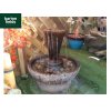 Falling Waters Cast Stone Self Contained Water Fountain - 690mm High