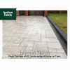 Driveway Flag 4 Size Paving in Silver - Project Pack 7m2