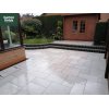 Porcelain Paving: Spanish Quartz Grey 3 Mixed Size Paving Tiles - Patio Pack of 18.36m2