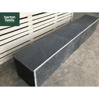 Porcelain Outdoor Tiles / Use as Coping, Black Quartz - 600mm x 300mm x 20mm
