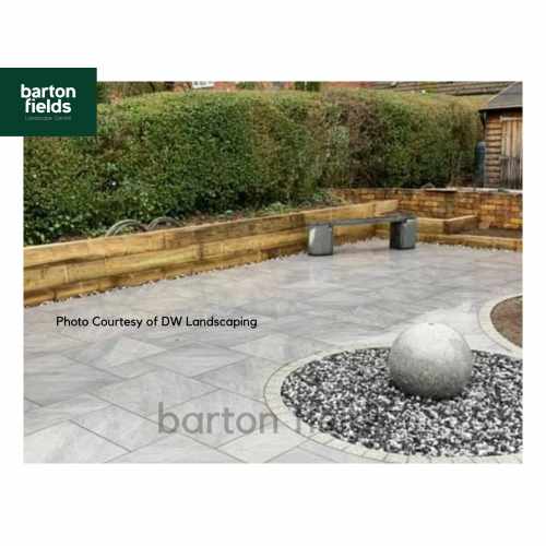 Bradstone Aspero Porcelain Paving in Dark Grey.  3 Size  - Patio Pack of 18.36m2