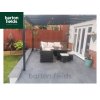 Italian Ethos 600x600x20mm Porcelain Paving in Crono Black Colour - Pack 23.04m2