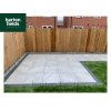 Italian Ethos 600x600x20mm Porcelain Paving in Geo Grey Colour - Pack 23.04m2