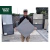 Italian Ethos 600x600x20mm Porcelain Paving in Geo Grey Colour - Pack 23.04m2