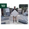 Italian Ethos 600x600x20mm Porcelain Paving in Luecos White Colour - Pack 23.04m2