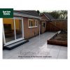 Porcelain Paving: Spanish Quartz Grey 900x600x20mm Paving Tiles - Patio Pack of 18.9m2