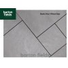 Porcelain Paving: Spanish Quartz Grey 3 Mixed Size Paving Tiles - Patio Pack of 18.36m2