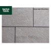 Porcelain Paving: Italian Stones Gold 3 Mixed Size Paving Tiles - Patio Pack of 20.48m2