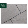 Porcelain Paving: Italian Stones Gold 3 Mixed Size Paving Tiles - Patio Pack of 20.48m2