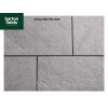 Porcelain Paving: Italian Stones Steel Grey 3 Mixed Size Paving Tiles - Patio Pack of 20.48m2