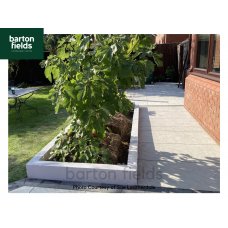 Porcelain Paving: Italian Stones Steel Grey 1200x600x20mm Paving Tiles - Patio Pack of 19.7m2