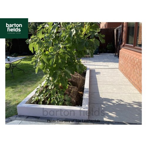 Porcelain Paving: Italian Stones Steel Grey 1200x600x20mm Paving Tiles - Patio Pack of 19.44m2