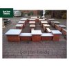 Natural Granite Flat Pier Cap in Graphite Grey - 400mm x 400mm x 40mm