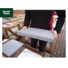 Natural Granite Flat Pier Cap in Graphite Grey - 400mm x 400mm x 40mm