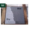 Natural Granite Flat Pier Cap in Graphite Grey - 400mm x 400mm x 40mm
