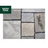 Old Grosvenor 4 Mixed Size Tumbled Sandstone Cobble Setts :  Pack (10.71m2)