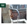 Natural Limestone Corner Wall Fountain - French Village Design: 1.25mtr High