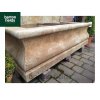 Natural Limestone Wall Fountain - French Limousin: 1400x800x1500mm (WxLxH)