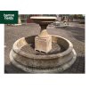 Natural Limestone Fountain - French Paris Design: 2.6mtr Diameter