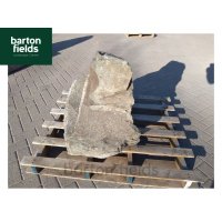 Natural Slate Pre-Drilled Monolith Water Feature: Green 680mm