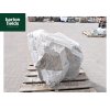 Natural Quartz Stone Monolith - Silver : 840mm High