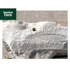 Natural Quartz Stone Monolith - Silver : 840mm High