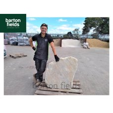 Natural Quartz Stone Monolith - Silver : 840mm High
