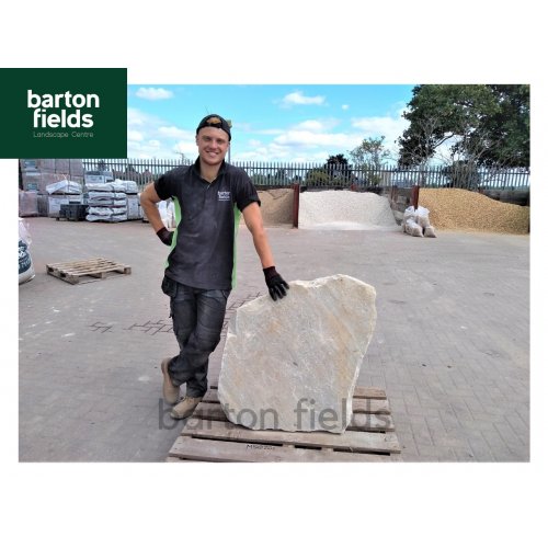 Natural Quartz Stone Monolith - Silver : 840mm High