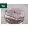 Natural Slate Monolith Water Feature: Plum : 1100mm High