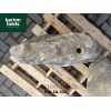 Natural Silver Quartz Stone Monolith - Pre-Drilled Water Feature. Ref: SQ-300 - 520mm High