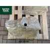 Natural Silver Quartz Stone Monolith - 460mm High Pre-Drilled Water Feature - Ref: SQ-302
