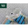 Natural Silver Quartz Stone Monolith - 520mm High Pre-Drilled Water Feature - Ref: SQ-307