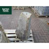 Natural Silver Quartz Stone Monolith - 800mm High Pre-Drilled Water Feature - Ref: SQ-312