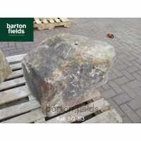 Natural Silver Quartz Stone Monolith - 500mm High Pre-Drilled Water Feature - Ref: SQ-313