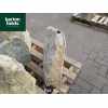 Natural Silver Quartz Stone Monolith - 550mm High Pre-Drilled Water Feature - Ref: SQ-315