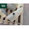 Natural Silver Quartz Stone Monolith - 550mm High Pre-Drilled Water Feature - Ref: SQ-315