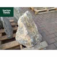 Natural Silver Quartz Stone Monolith - 490mm High Pre-Drilled Water Feature - Ref: SQ-317