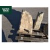 Natural Silver Quartz Stone Monolith - Pre-Drilled Water Feature. Ref: QRT-5 - 650mm High