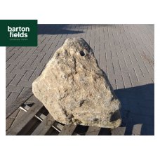 Natural Silver Quartz Stone Monolith - Pre-Drilled Water Feature. Ref: QRT-5 - 650mm High