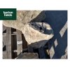 Natural Silver Quartz Stone Monolith - Pre-Drilled Water Feature. Ref: QRT-6 - 540mm High